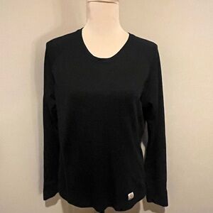 Carhartt Black Long Sleeve Crewneck Tee, size Large